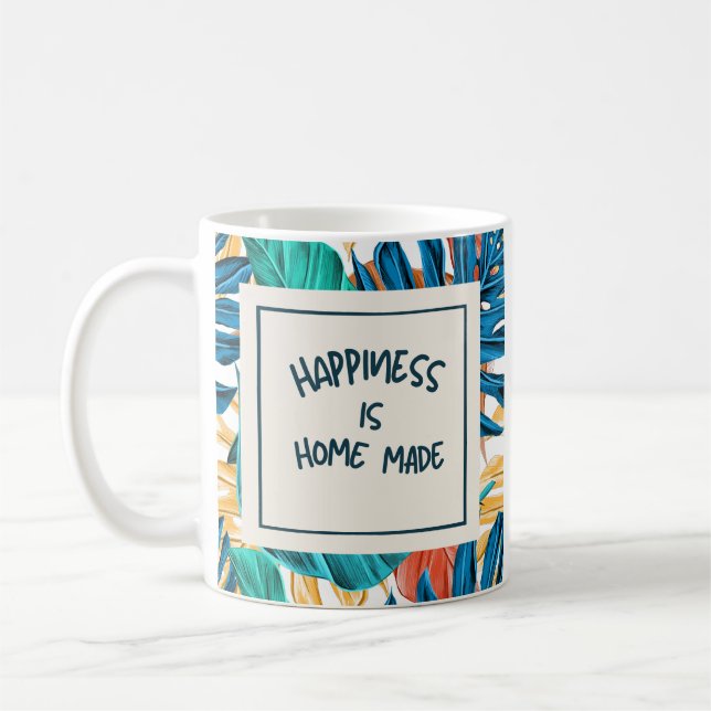 Lycka är hemma Made Kaffemugg (Vänster)