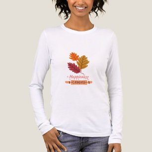 lycka är hemmagjord höst fantastisk design t shirt