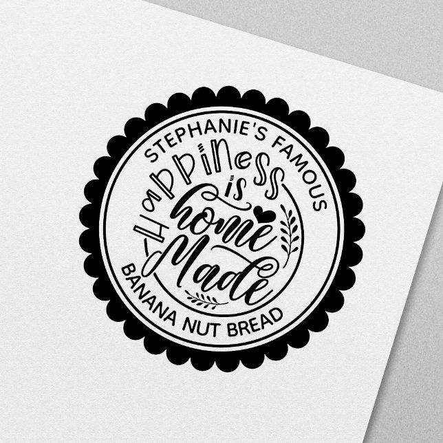 Lycka är Hemmagjord Vintage Personlig Stämpel (Skapare uppladdad)