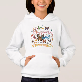 Lycka är Homemade! Kids Pullover Hoodie T Shirt