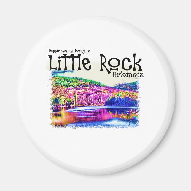 Lycka är i lilla Sten Magnet (Framsidan)