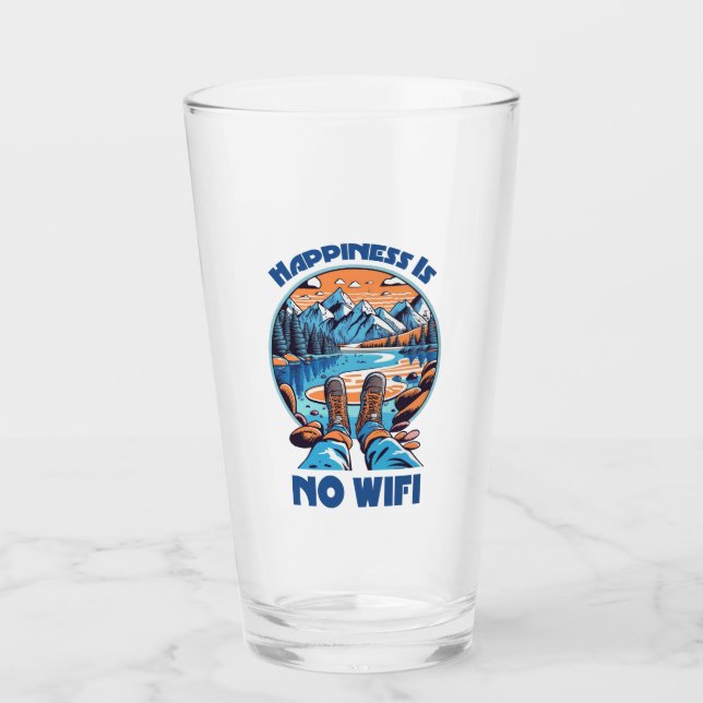 Lycka är inga WiFi-högtalare Glaskopp (Framsida)