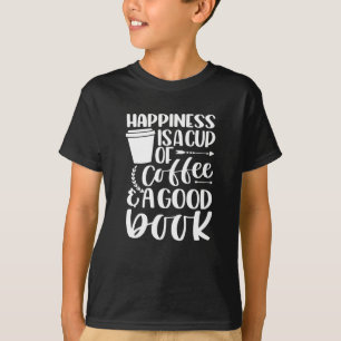 Lycka är kaffe och Bra BOK T Shirt