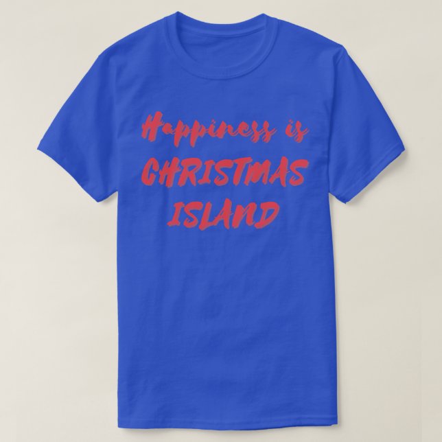 Lycka är på Julön T Shirt (Design framsida)