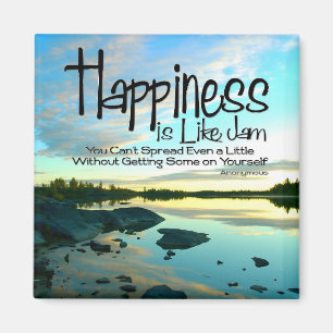 "Lycka är som sylt" inspirationsoffert Magnet
