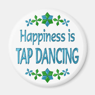 Lycka är Tap Dancing Magnet