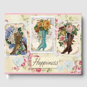 Lycka är Victorian Steampunk Boots Gästböcker