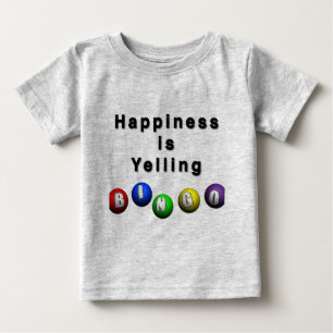 Lycka är Yelling BINGO T Shirt