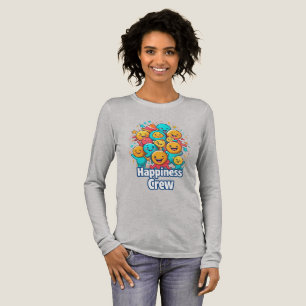 Lycka besättning - Cute & Glatt Långärmad Tee