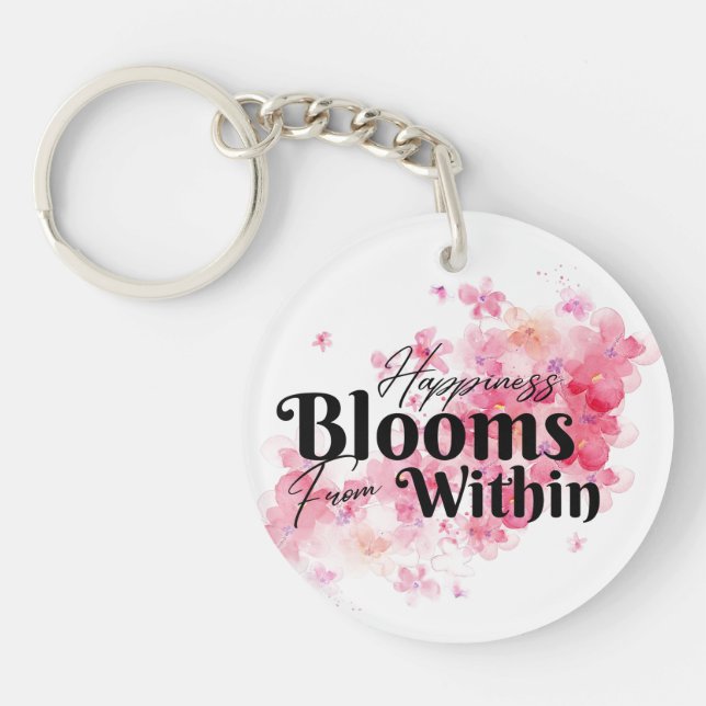 Lycka blommar inifrån (Framsidan)