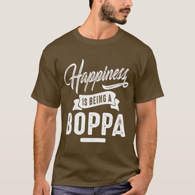Lycka Boppa T Shirt (Framsida)