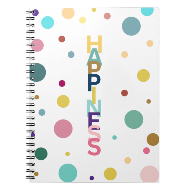 Lycka bubbla anteckningsbok (Framsidan)