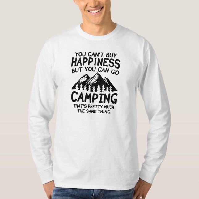 Lycka Camping T Shirt (Framsida)