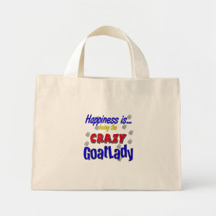 Lycka Crazy Goatlady Mini Tygkasse