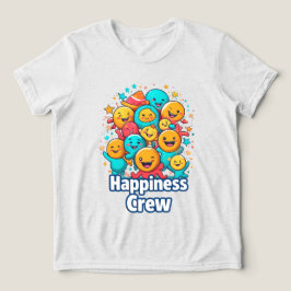 Lycka Crew - Cute Smiley Squad Youth T-Shirt