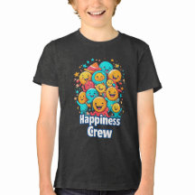 Lycka Crew - Cute Smiley Squad Youth T-Shirt