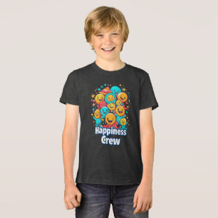 Lycka Crew - Cute Smiley Squad Youth T-Shirt