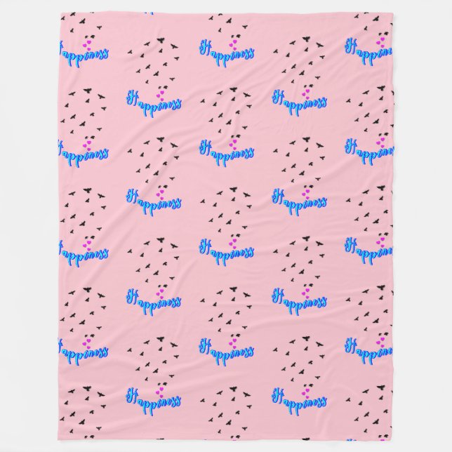 Lycka Fleecefilt (Framsidan)