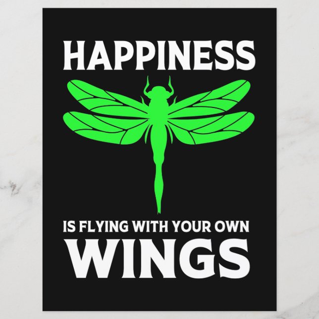Lycka flyger med Dragonfly (Framsida)