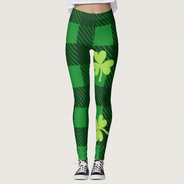 Lycka för irländarna leggings (Framsida)