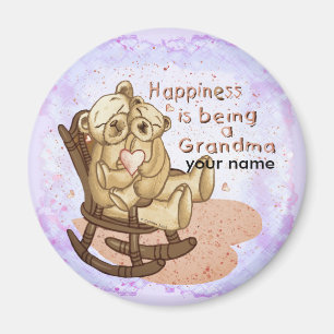 Lycka Grandma magnet