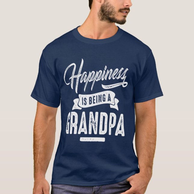 Lycka Grandpa Tee (Framsida)