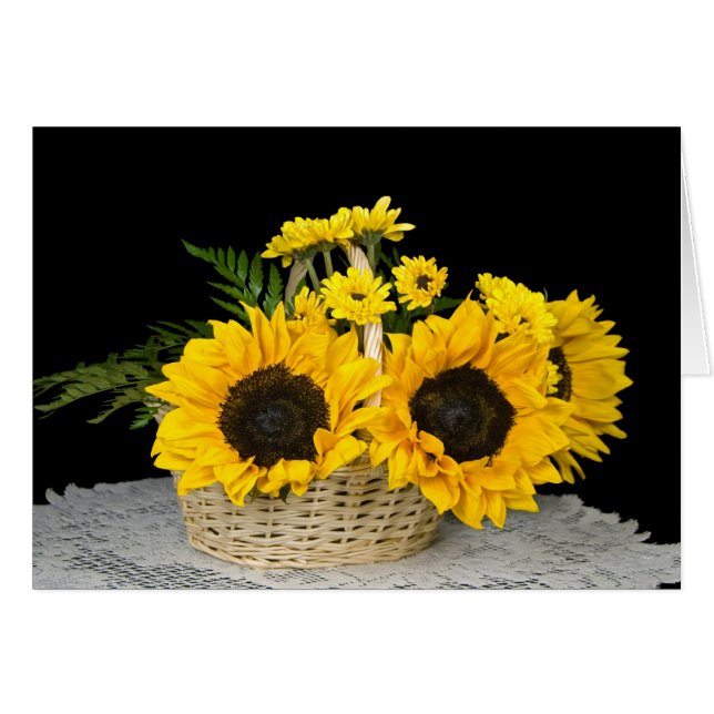 Lycka i A Basket OBS Kort (Framsidan Horizontal)