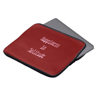 Lycka i Ensamhet Elektronikväska Laptop Fodral