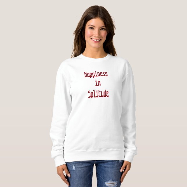 Lycka i Ensamhet T-Shirt (Hel framsida)