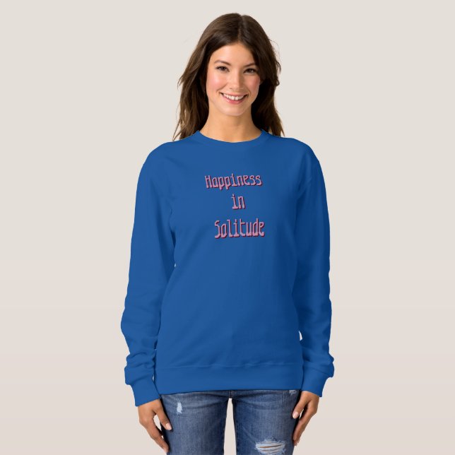 Lycka i Ensamhet T-Shirt (Hel framsida)