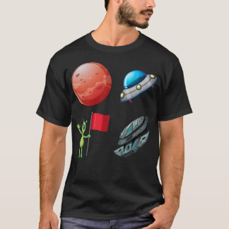 Lycka i Space Pack T Shirt