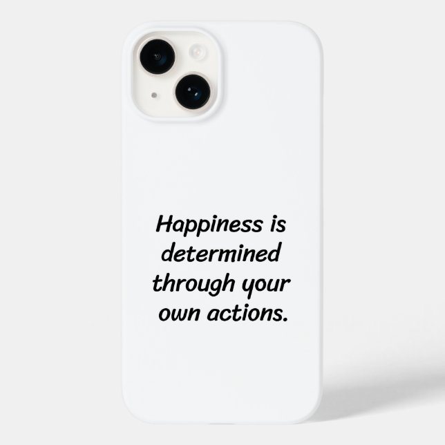 Lycka iphone case (Baksida)