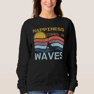 Lycka kommer i Vinkar Coola Retro Kitesurfers Oc T Shirt