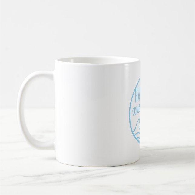 Lycka kommer i Vinkara tal Kaffemugg (Vänster)