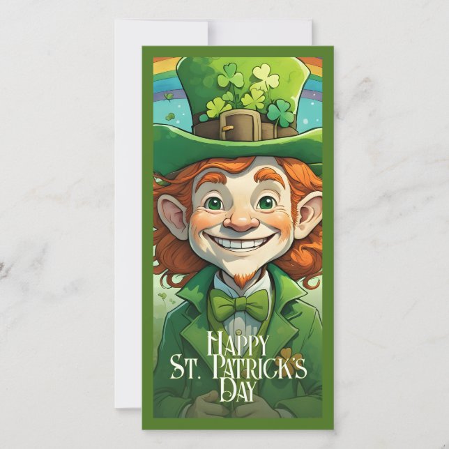Lycka på St. Patrick’s Day (Framsida)