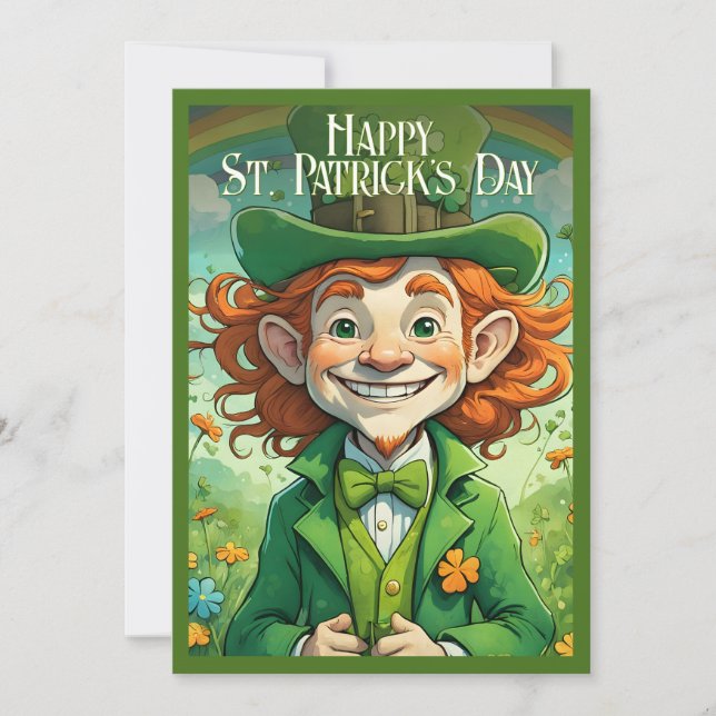 Lycka på St. Patrick’s Day (Framsida)