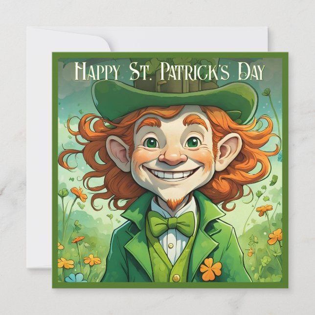 Lycka på St. Patrick’s Day (Framsida)