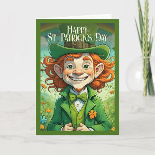 Lycka på St. Patrick's Day Kort