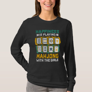 Lycka spelar Mahjong China Mahjong T Shirt