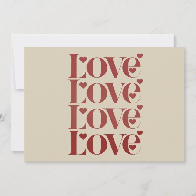 Lycka till Alla Hjärtans Dag Valentinepar  Julkort (Framsida)