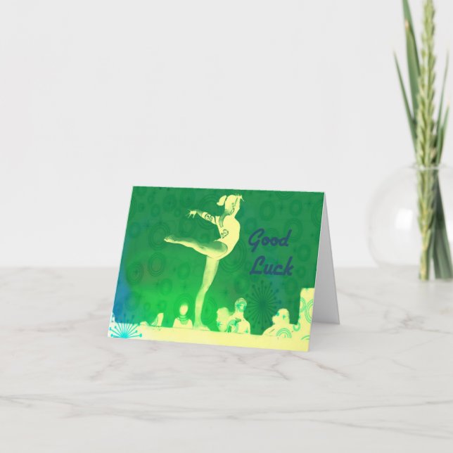 Lycka till anteckningskort (Framsida)