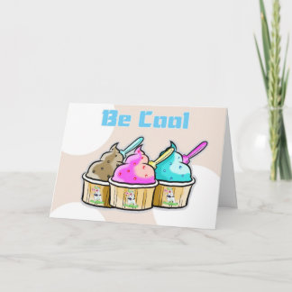 lycka till, coola glass kort