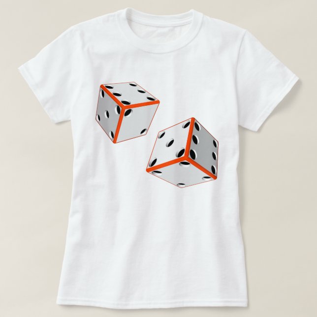 Lycka till Dice T Shirt (Design framsida)
