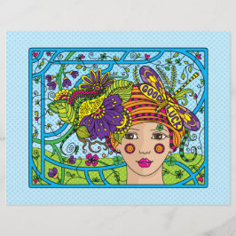 Lycka till_Flat Papper Lakan 11"x8.5"