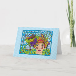 Lycka till_Hälsning Kort