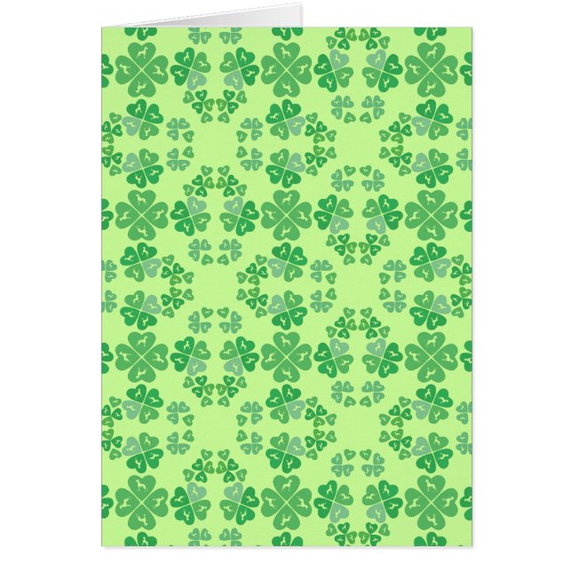 Lycka till hälsningskort (Framsidan)