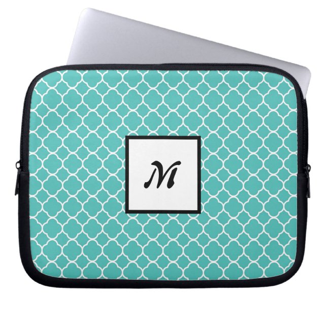 Lycka till/Harmony QuatrefoilDesign Electronics Ba Laptop Fodral (Framsidan)