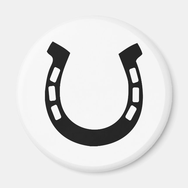 lycka till horseshoe magnet (Framsidan)
