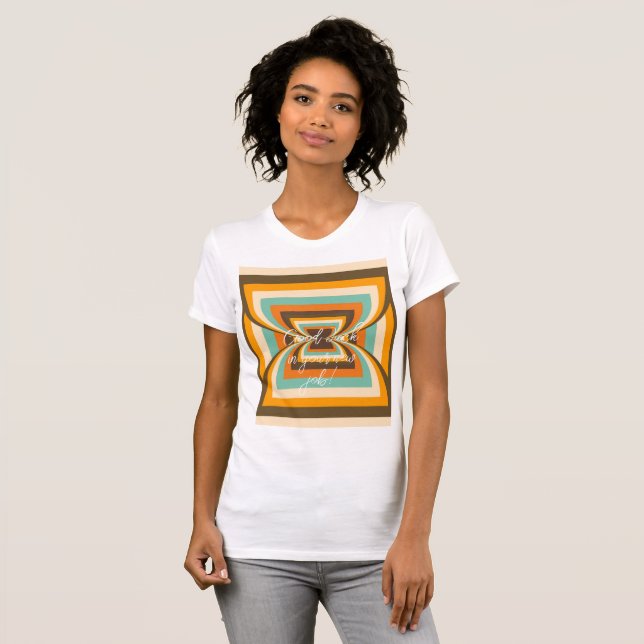 Lycka till i ditt nya jobb T-Shirt (Hel framsida)