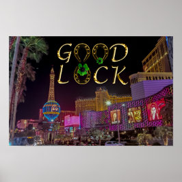 Lycka till i Vegas. Poster